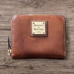 Dooney & Bourke Brown Leather Wallet